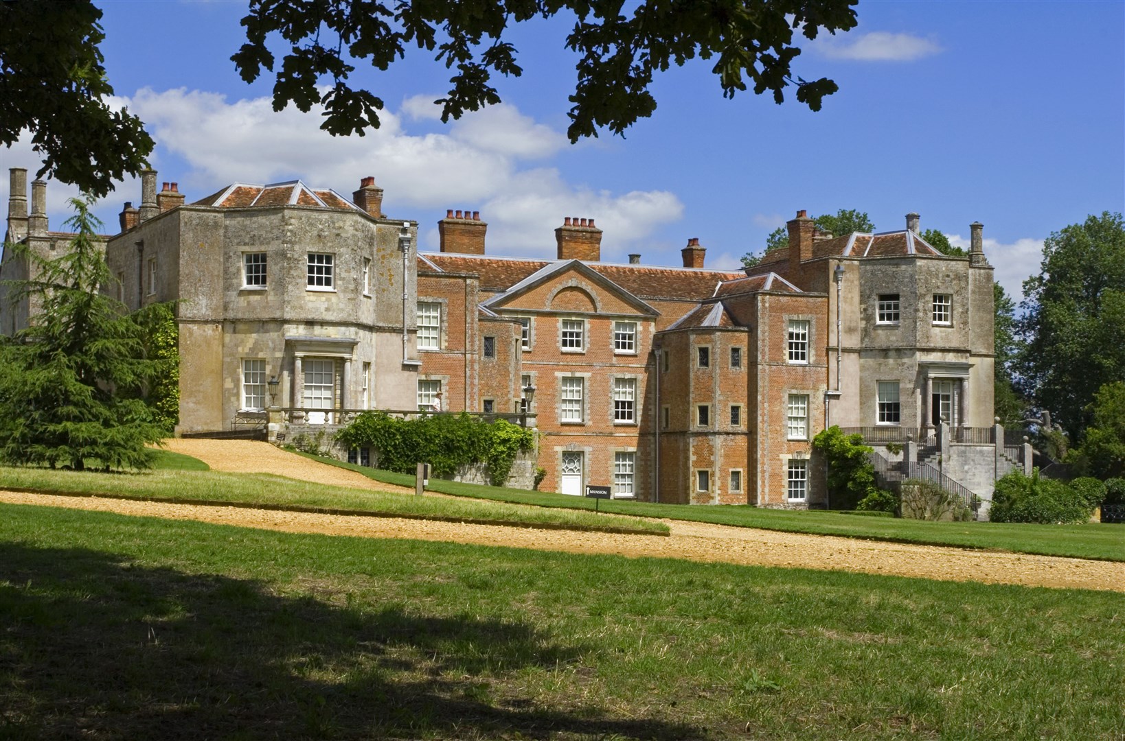 The south front is predominantly 18th-century (National Trust/PA Wire)