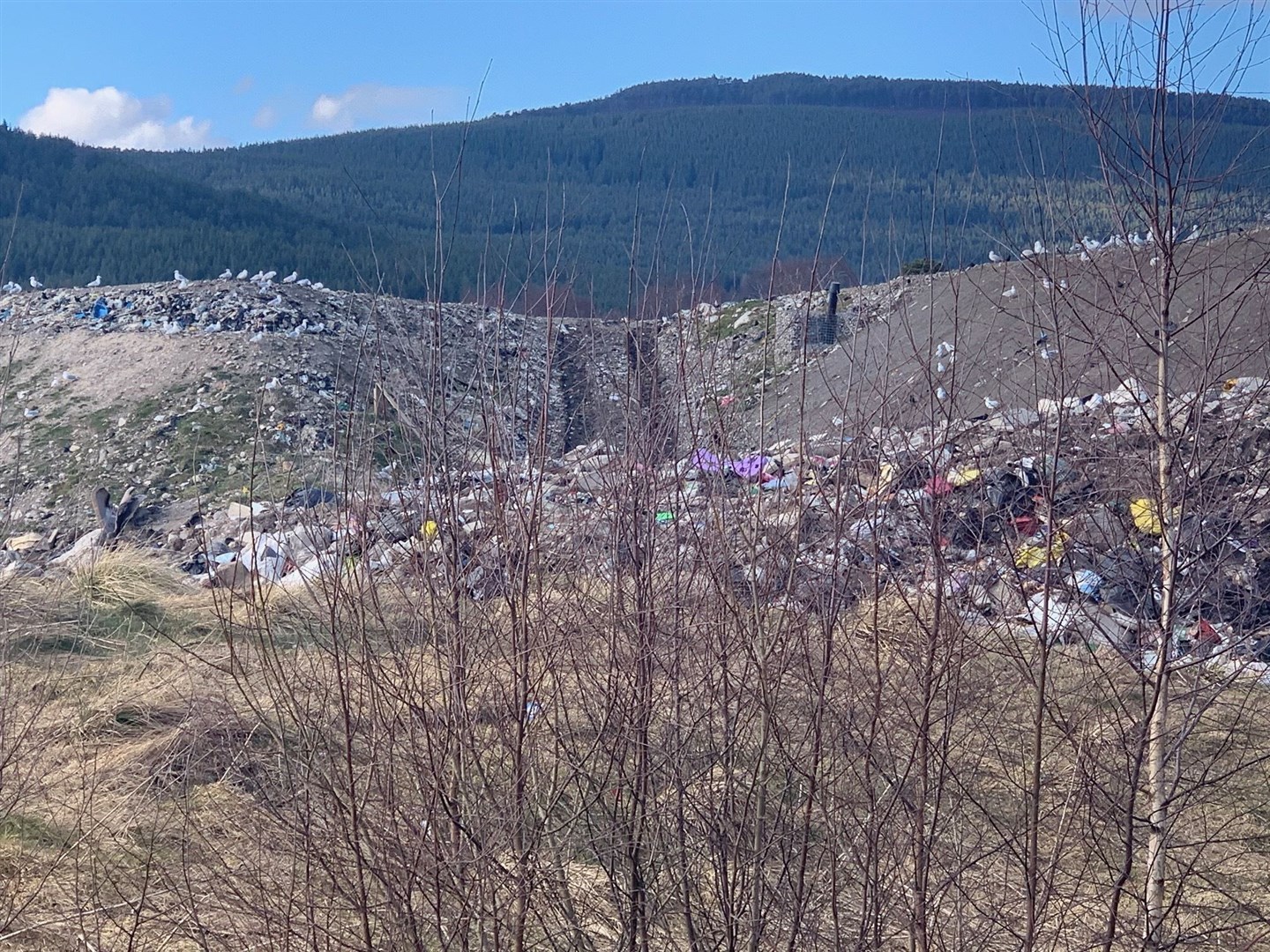 Granish landfill site which is around one mile to the north of Aviemore.