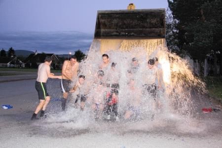 Taking the plunge for charity