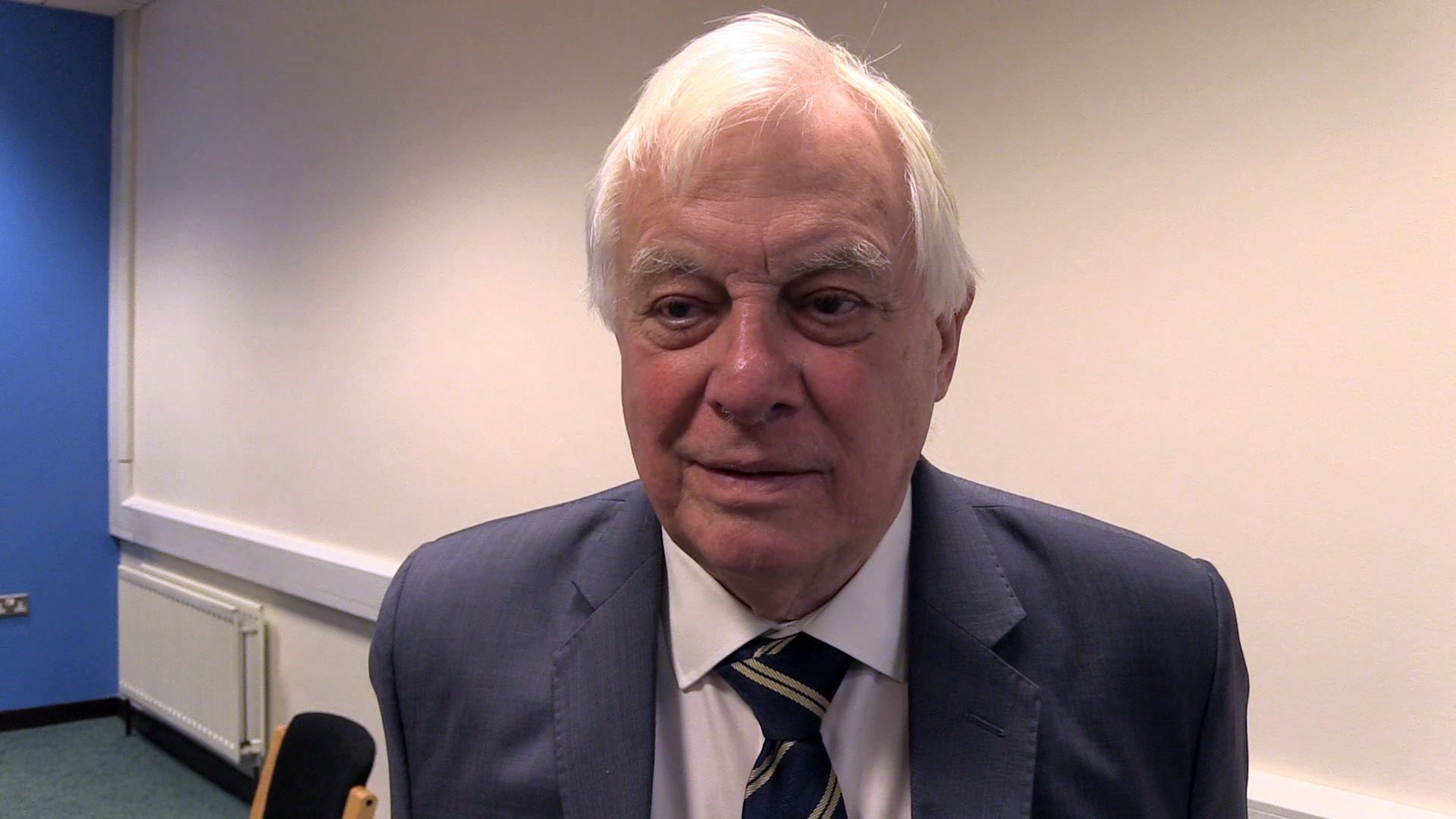 Lord Chris Patten said the UK would denounce the proposed protest laws if they had been introduced by the Chinese government (Michael McHugh/PA)