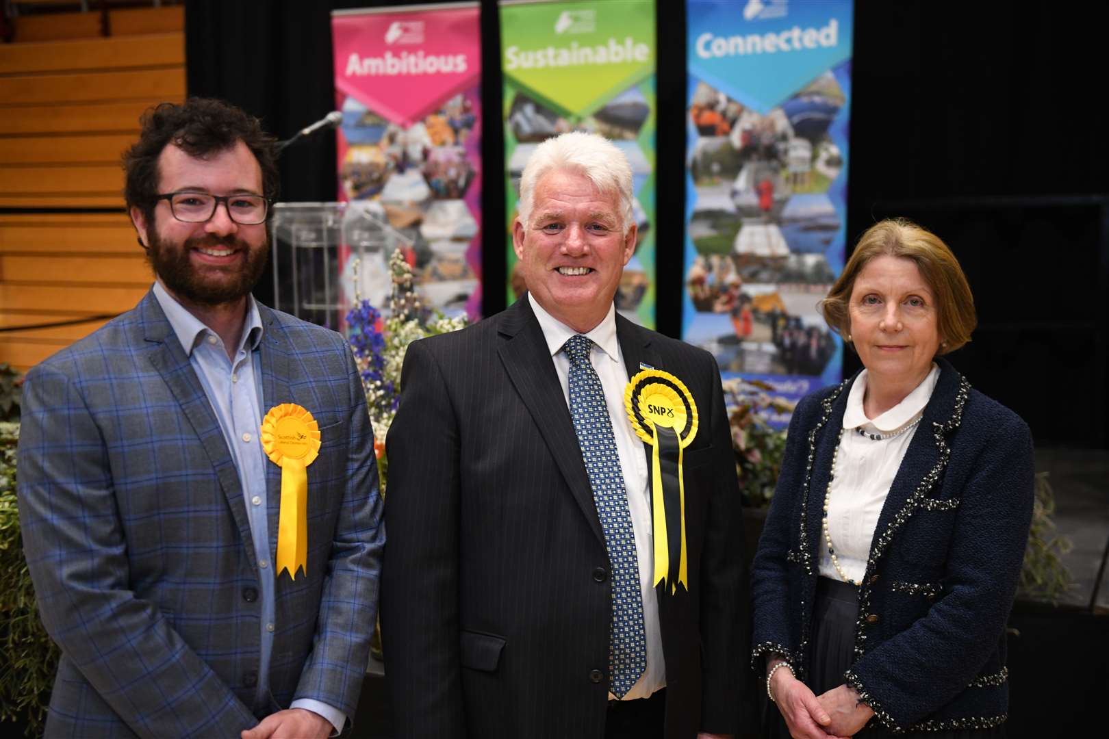 Councillors by Ward: 16 Inverness Millburn: Dr David Gregg (Liberal Democrat), Ian Brown (SNP), Isabell Mackenzie (Conservative). Picture: James Mackenzie