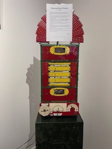 Meccano magic. One of Chris Shute's magic machines.