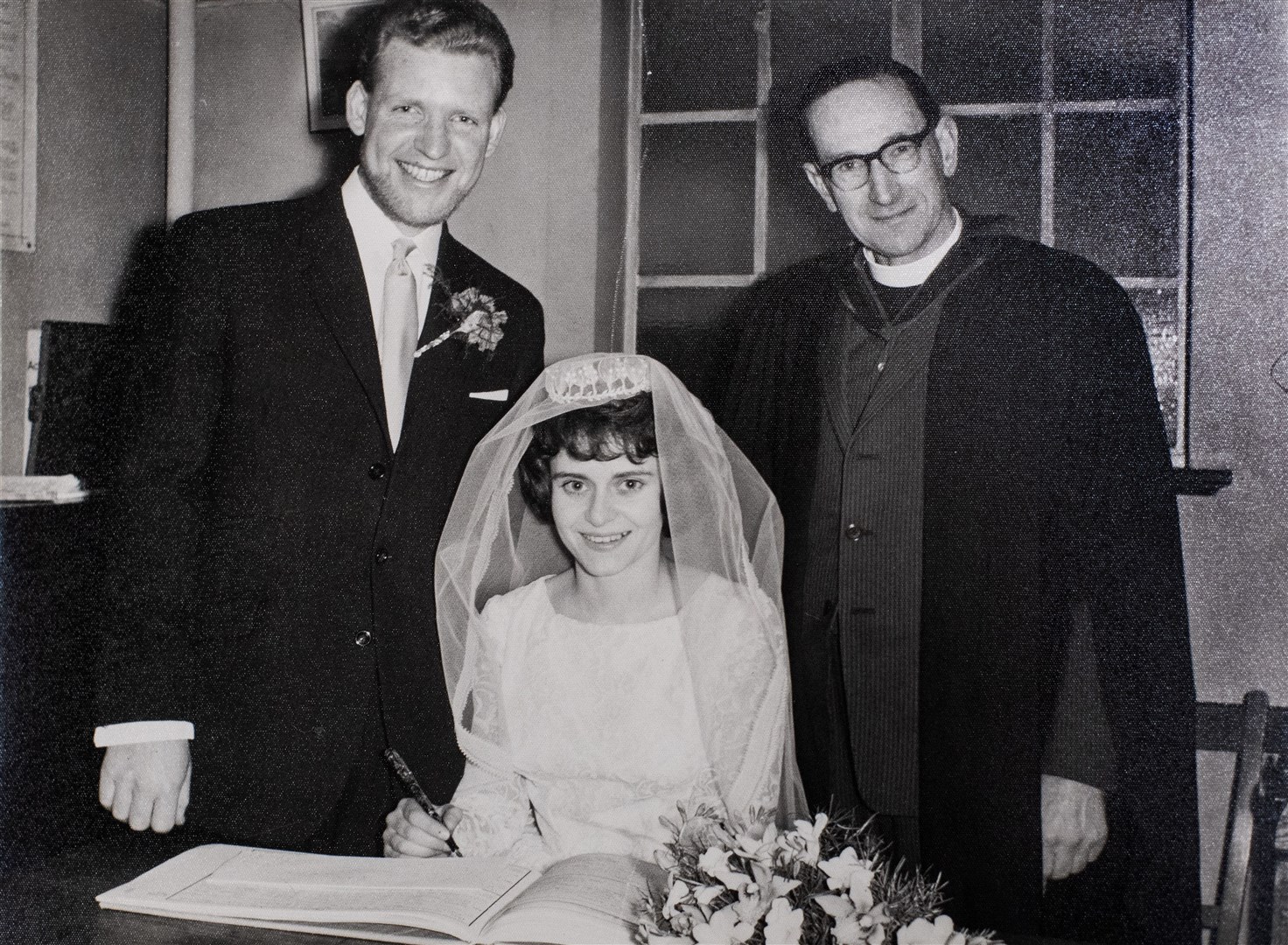The couple married in 1963, three months after they met (PA)