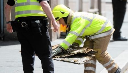 Storm Damage, Masonry, Church Street