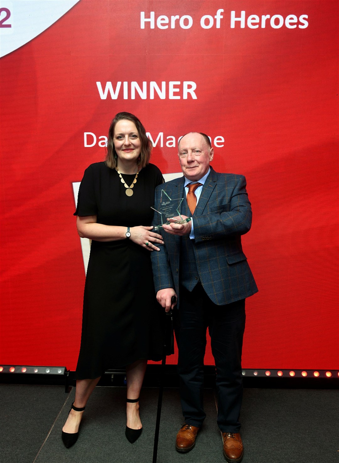 David MacRae was named 2024's hero of heroes. Picture: James Mackenzie