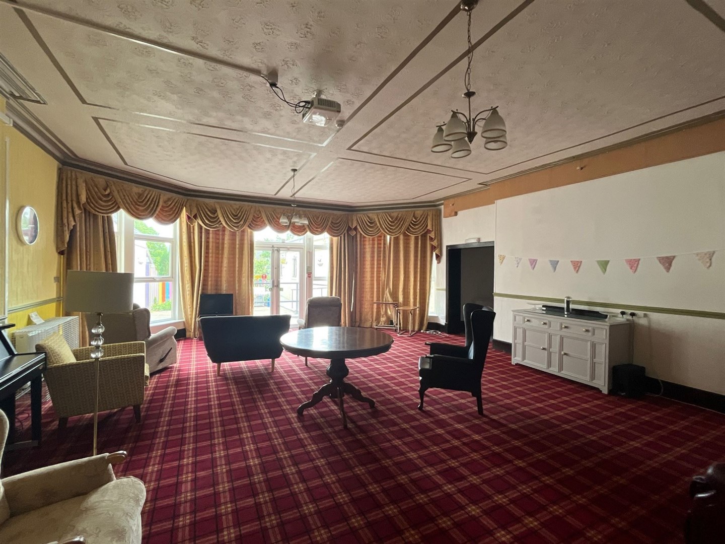The reception area at Grandview House which will be known to many town residents.