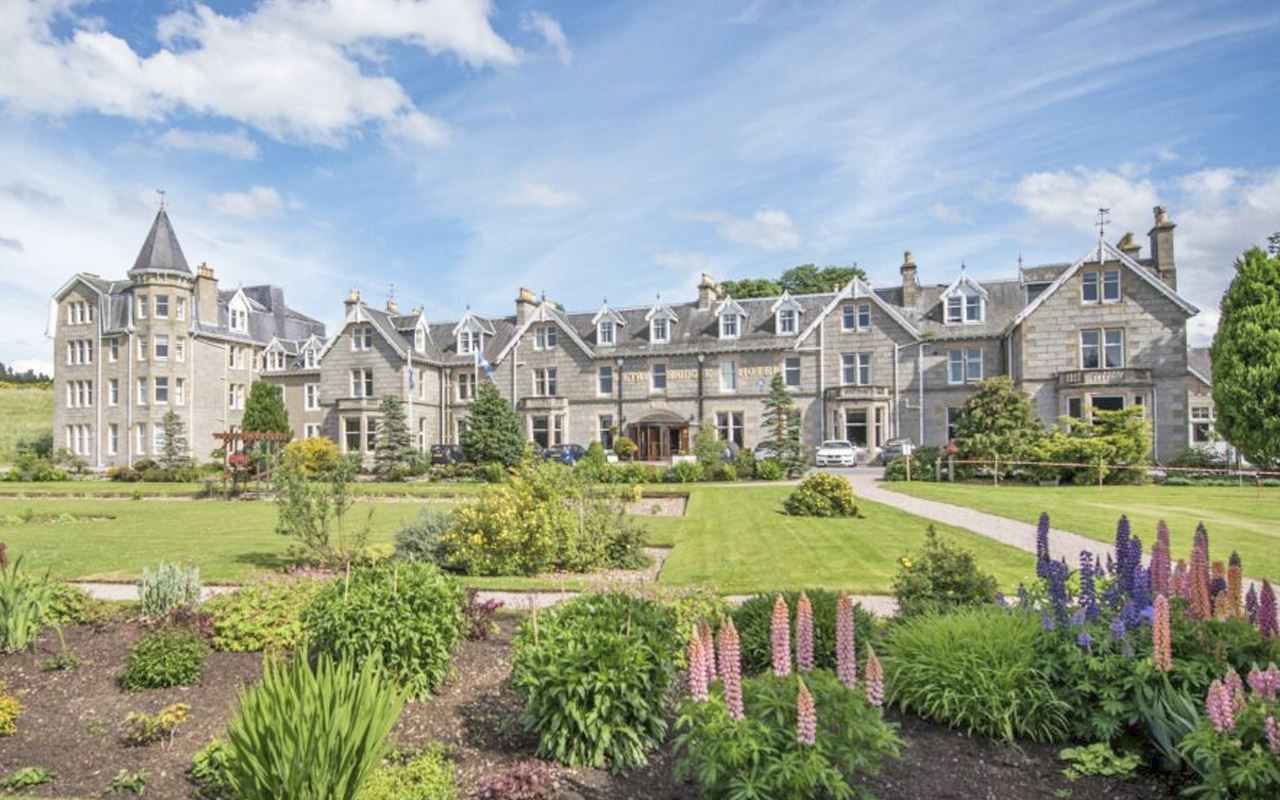 Top Notch: Nethybridge Hotel has won rave reviews