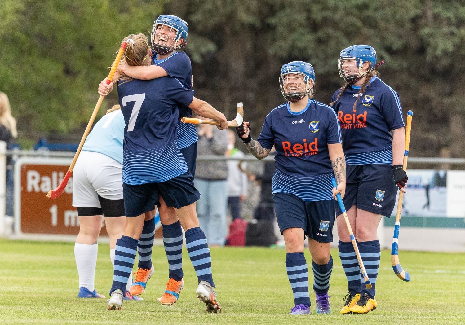 Ladies shinty was conspicuous by its absence in the new TV documentary on the game 'Giving it Stick'. Picture: Aidan Woods Photography.