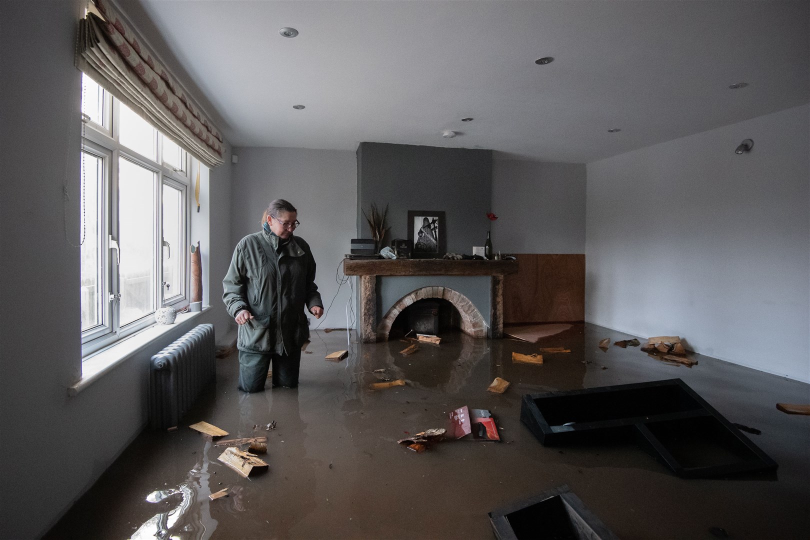 Residents of Lymm – and elsewhere – are counting the cost after flood waters entered their homes (Joe Giddens/PA)