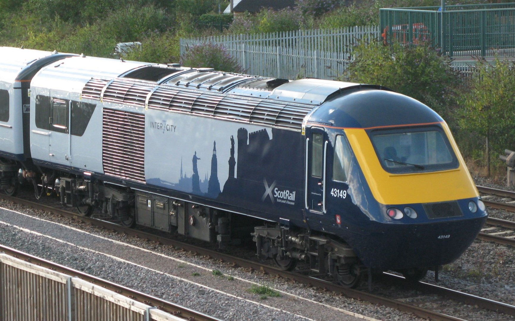 The ‘Inter7Cities’ (I7C) trains are a rare traveller on the Highland main line these days. Picture: Geof Sheppard/Wikimedia Commons.
