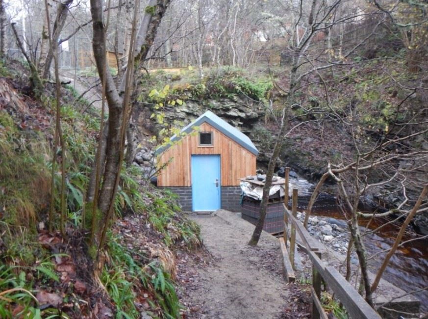 LITTLE GEM: Kingussie Hydro Plant, so discreetly designed and built that it needed Saturday's open day for many even to discover it was there on the upper slopes of the Badenoch capital.