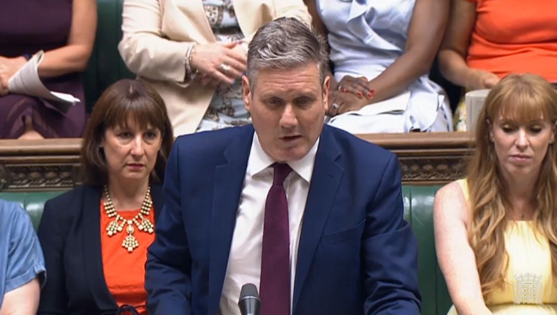 Labour leader Sir Keir Starmer said the Tory leadership candidates offer no way out of the ‘mess’ the Government has created (House of Commons/PA)