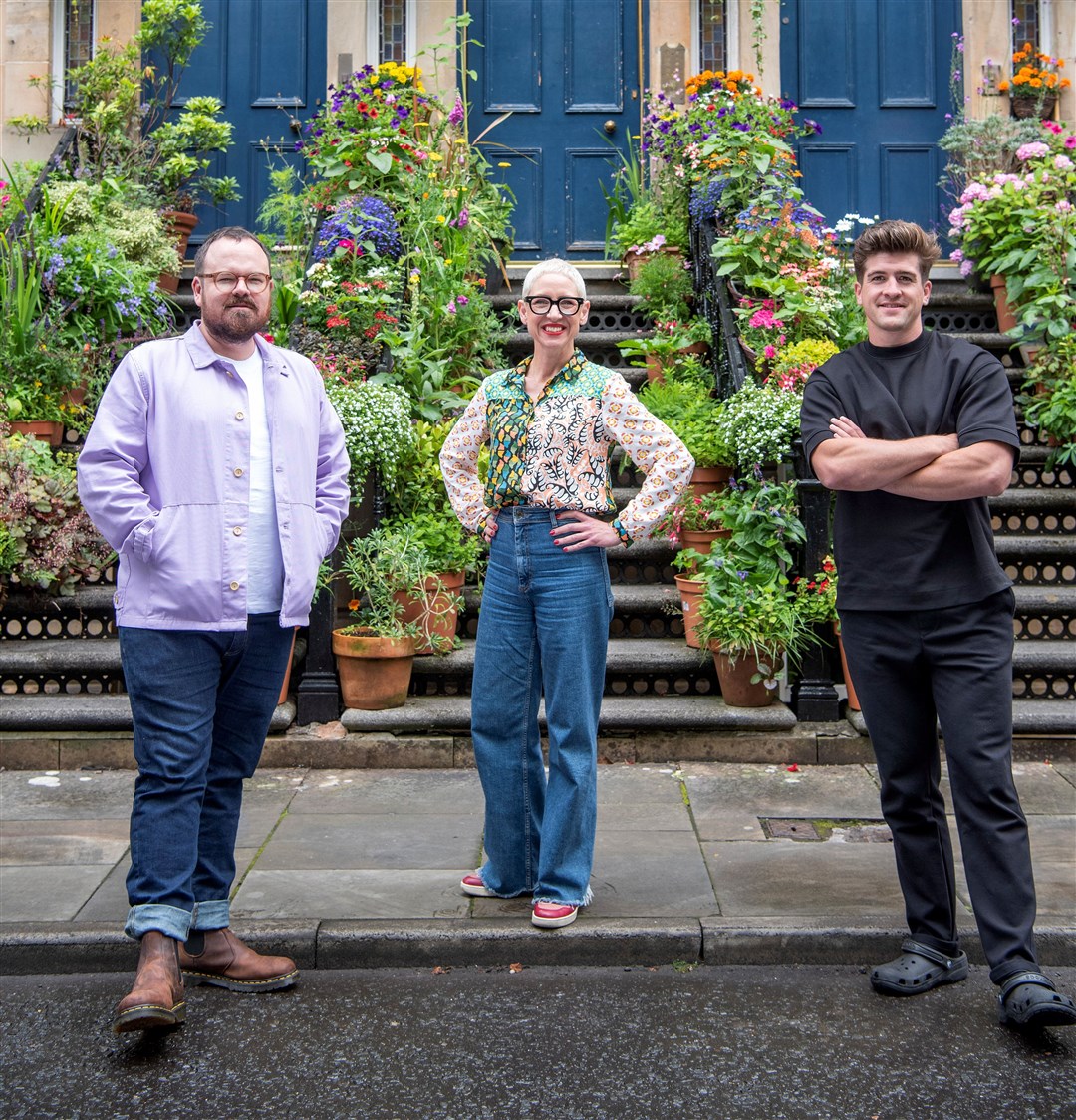 The show's judges Banjo Beale, Anna Campbell-Jones and Danny Campbell.