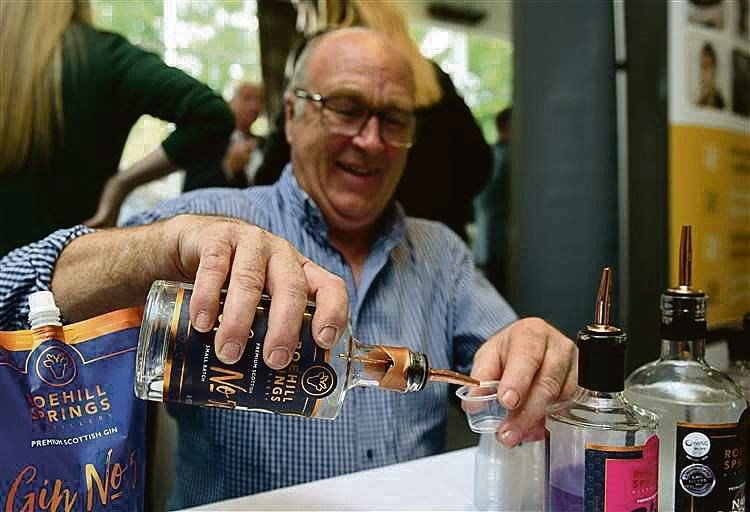 Duncan Morrison, Roehill Springs at last year's Highland Spotlight.