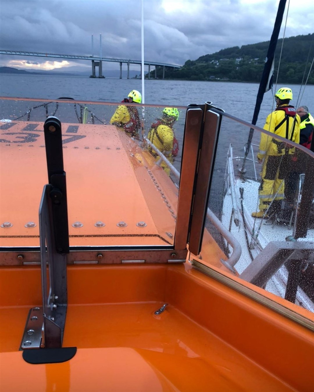 Highland Heroes 2025 emergency and crisis services award nominee Invergordon RNLI.