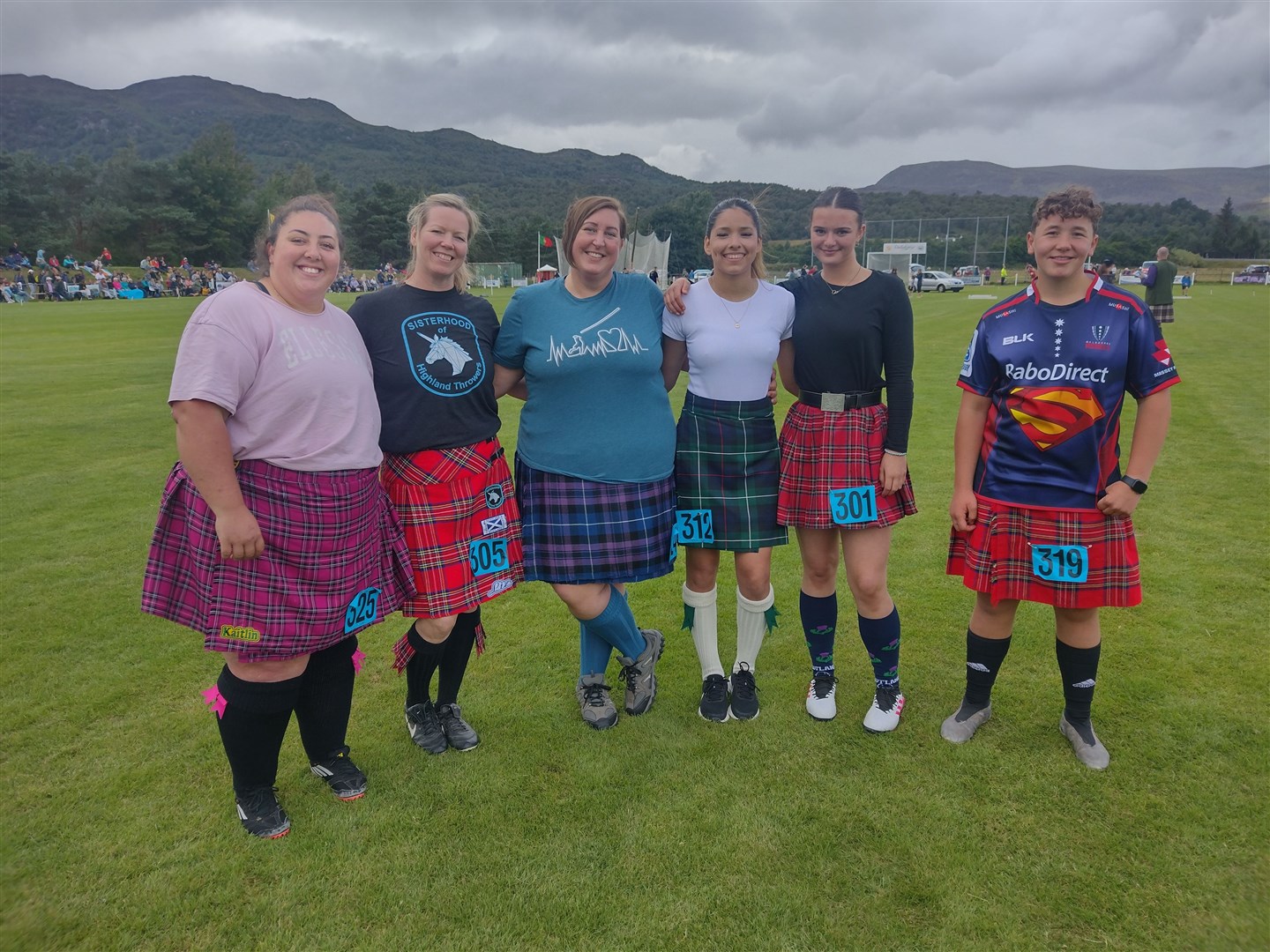 A FORCE TO RECKON WITH: The growing input from the lady heavyweights is being warmly welcomed by the Highland games circuit in the country after years of indifference. From Scotland, England and even Brazil, they delighted the crowd on Saturday.
