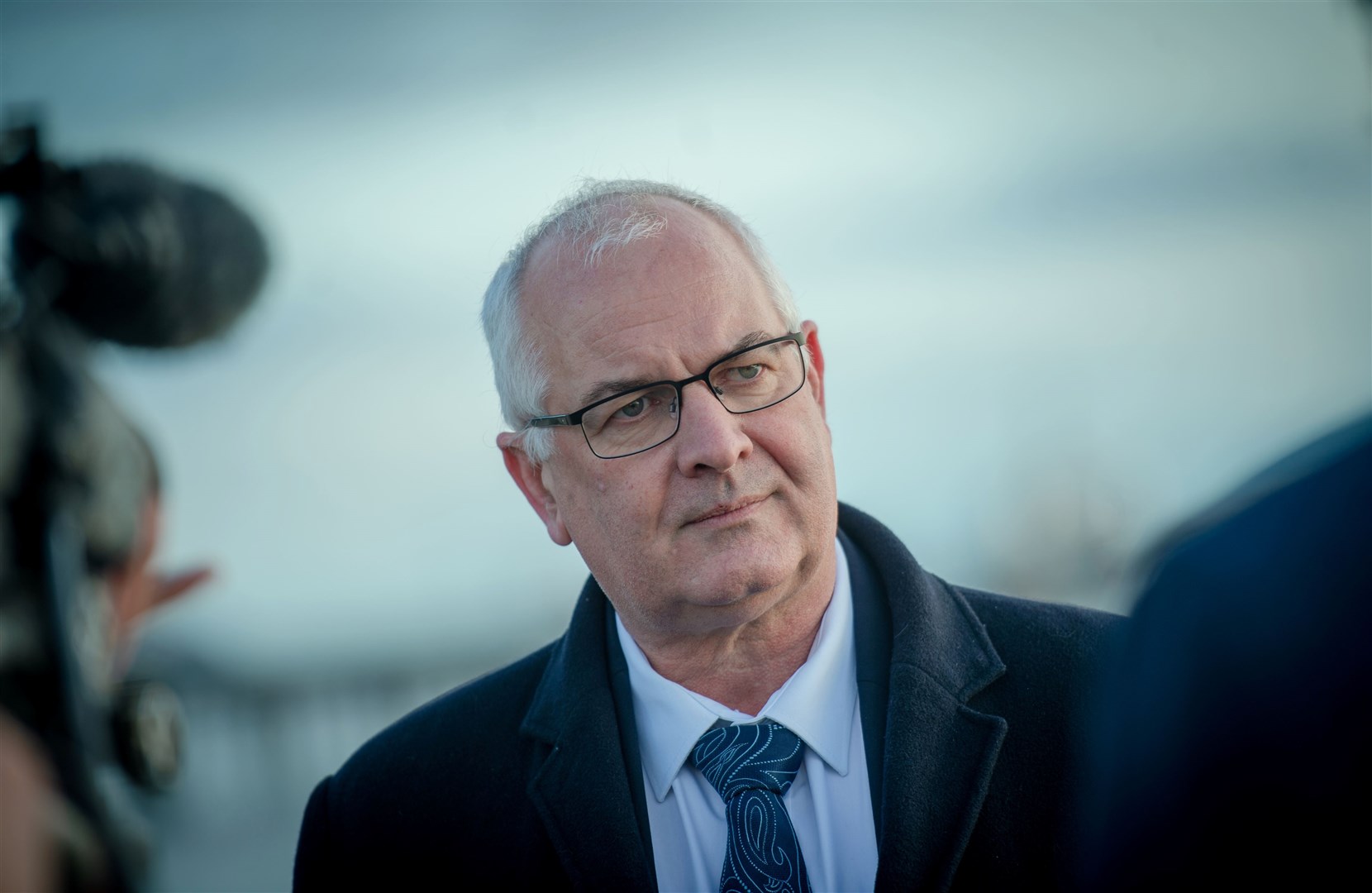 Councillor Raymond Bremner: Councillor Reiss asked for a ‘standstill’ figure for the current financial year. There is no ‘standstill’ figure for that year. That is the truth, and it is an honest, factual answer.' Picture: Callum Mackay.
