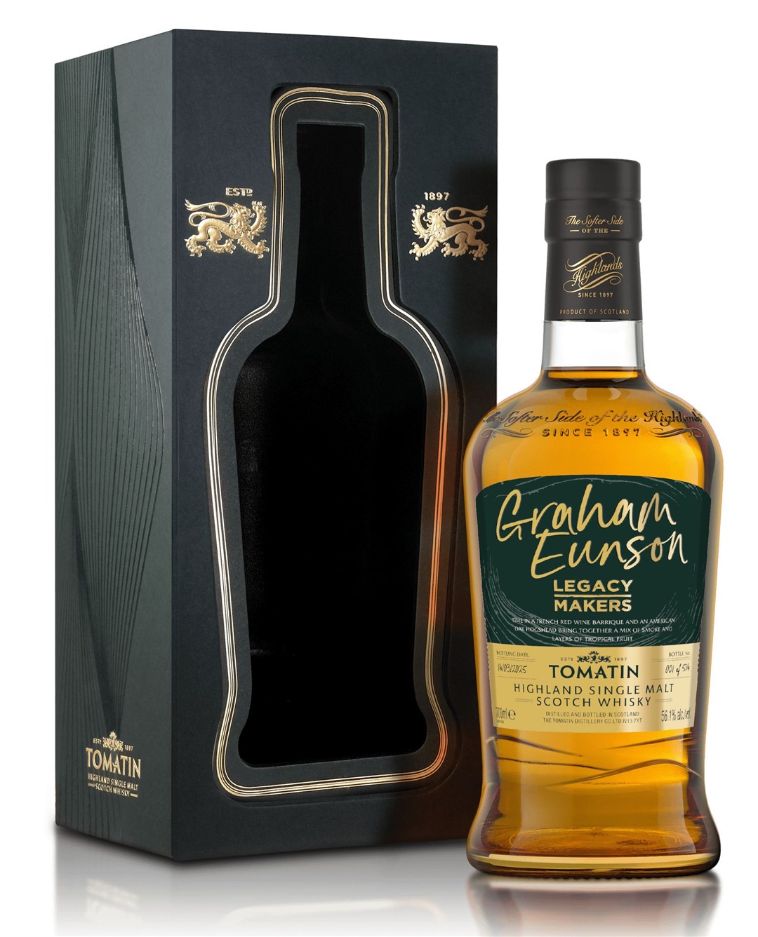SLAINTE: The special edition in Mr Eunson's honour