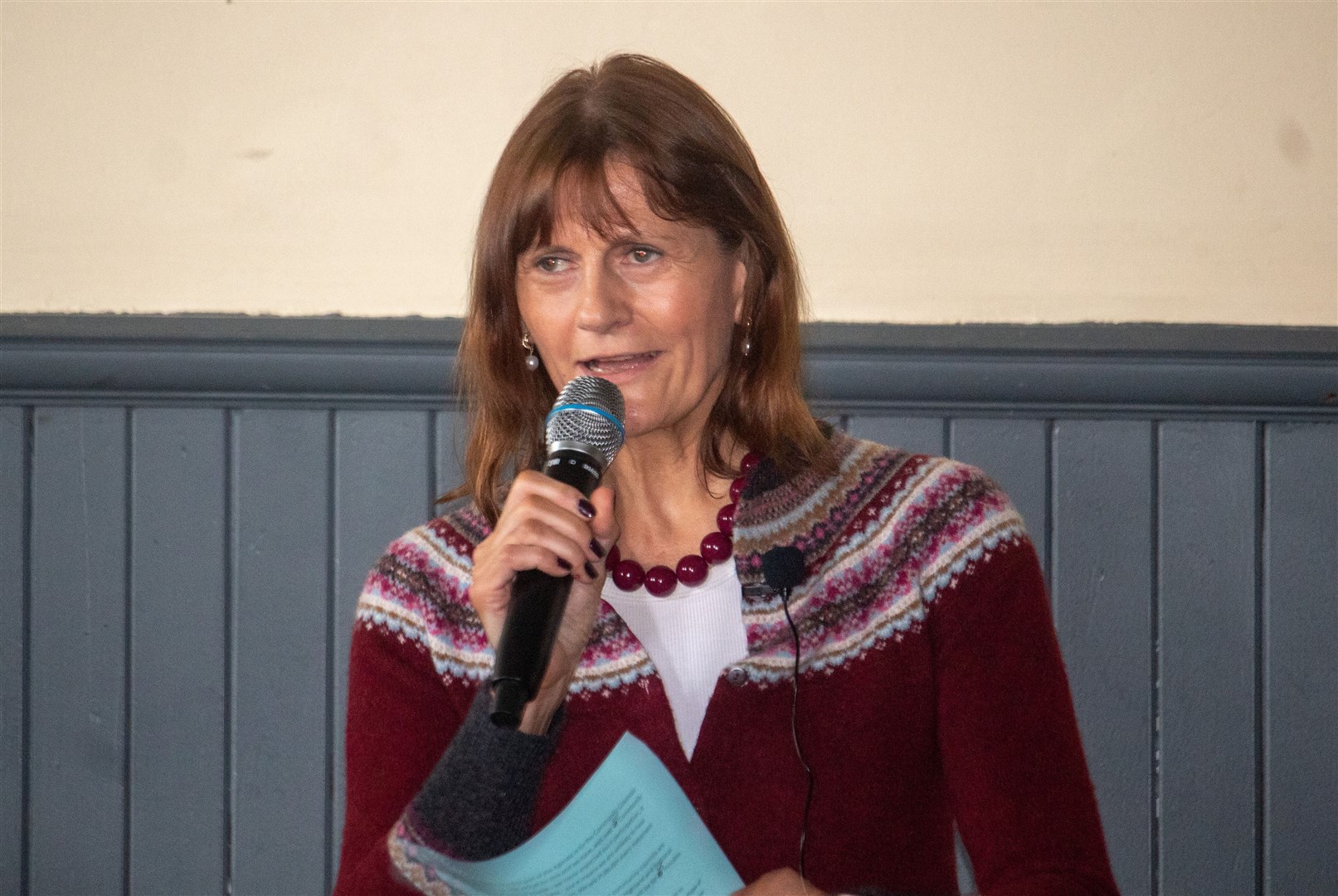 Cllr Helen Crawford chaired the convention. Picture: Niall Harkiss