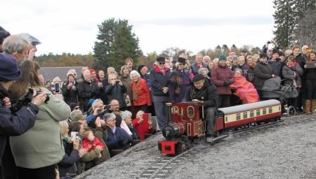 Grantown East Station, Grantown East, Grantown East the Highland Heritage and Cultural Centre, Speyside Line, The Revack Railway, Karen Blessington, Dave Garman