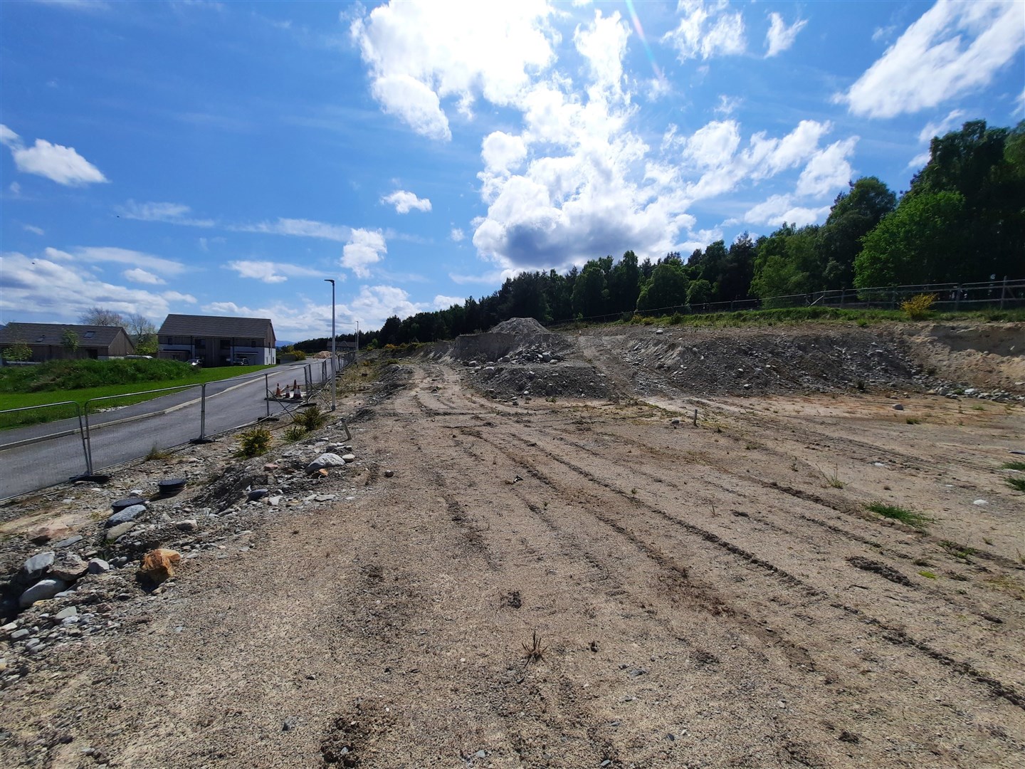 Cleared for building at Grantown