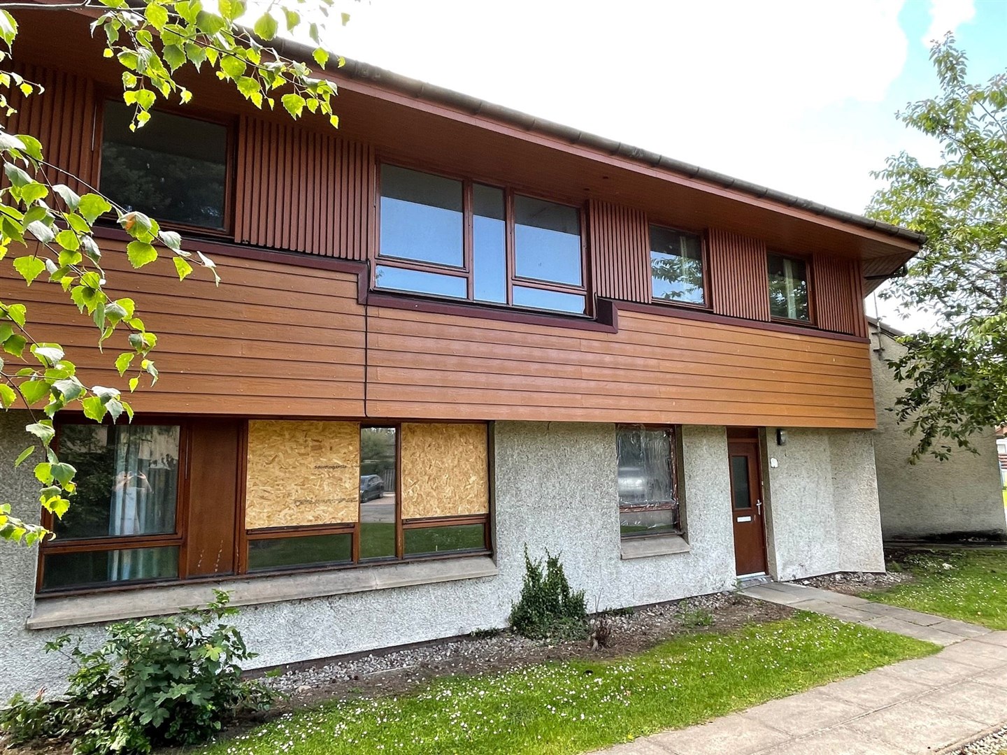 Morlich Court - the former Torr Lodge shelter - will be demolished if housing plans are approved.