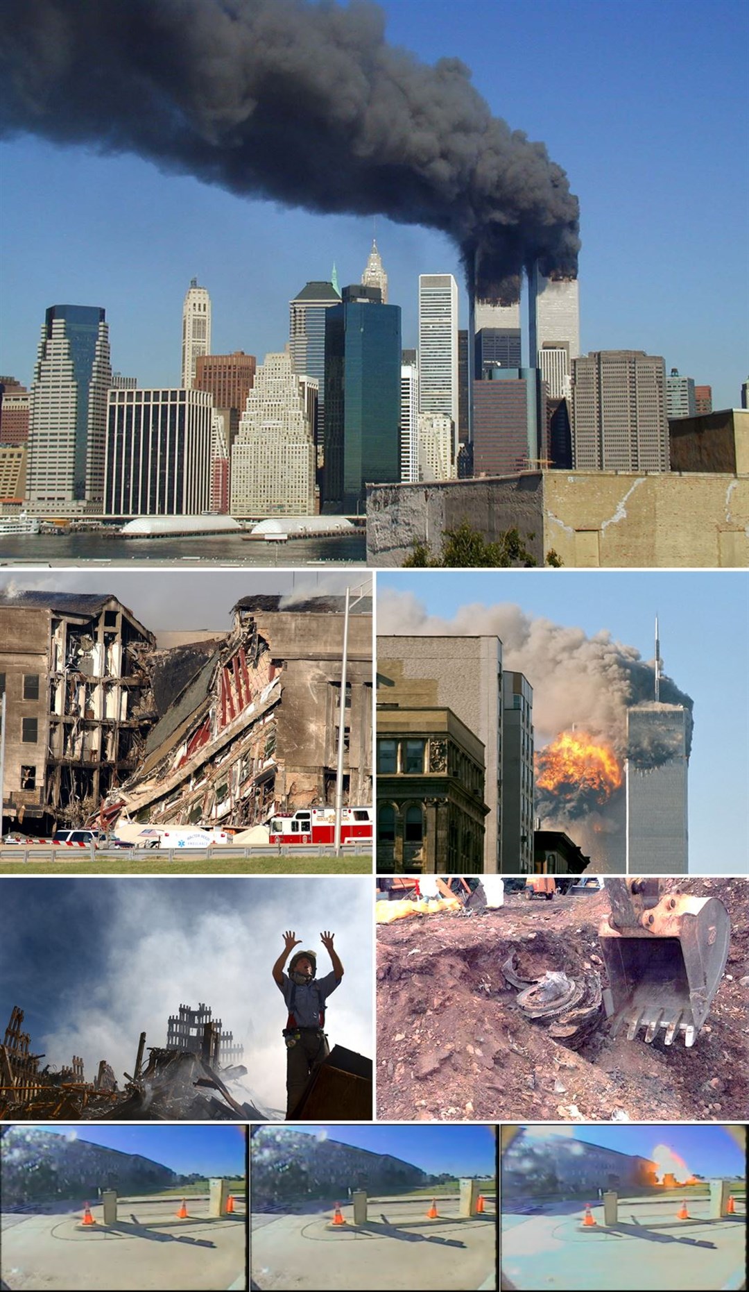 Events of September 11, 2001. Picture: Wikimedia Commons