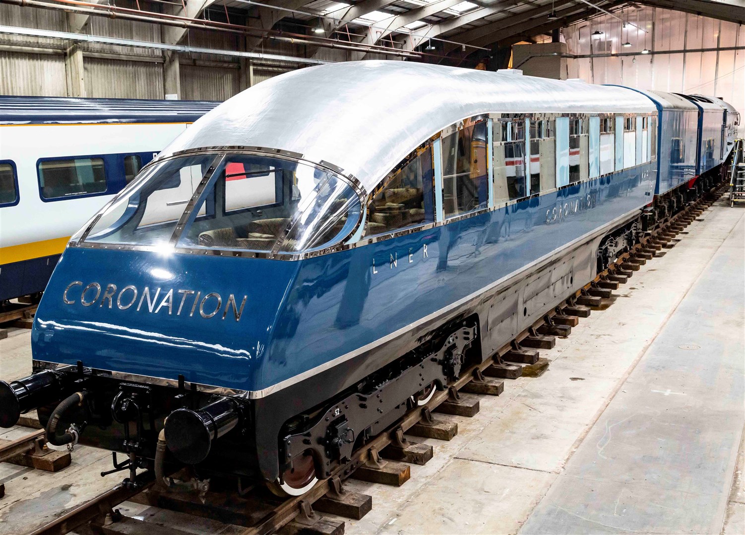 Fit for a King. How it began... the blue carriage.