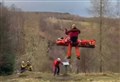 WATCH: Cairngorm Mountain Rescue team and HM Coastguard rescue injured climber near Grantown on Spey