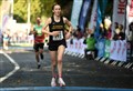Rosa Donaldson came 3rd in the 2023 Loch Ness Marathon. Picture: James Mackenzie.