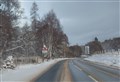 Wintry weather gripping Badenoch and Strathspey routes