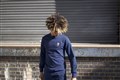 Someone more stylish wearing the 150th anniversary Scotland top.