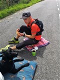 Ian Stewart during his 400km Cairngorms Parkrun, taking in all 58 Munros in the national park.