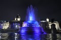 London landmarks light up blue to celebrate NHS and frontline heroes