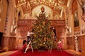 Windsor Castle is ready for Christmas with a 20ft tree