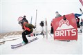 Flying out of the starting gate in the freeski banked slalom champs. Picture: Neil MacGrain.