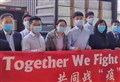 China's 'thanks' - medical supplies to the UK