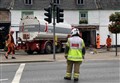 PICTURES: Oil tanker has been removed from crash site in Beauly after ploughing into former Co-op 