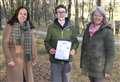 Aviemore volunteer receives Saltire award for commitment to wildlife projects