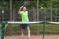 Graeme Matthew was the winner of the men's singles 45+