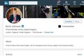 Boris Johnson joins LinkedIn a week after denying Downing Street departure