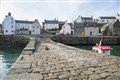 The harbour area of Portsoy back to normal following filming for Peaky Blinders.Picture: Daniel Forsyth