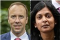 Hancock and Huq unite in call to end abuse and threats towards politicians