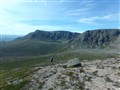 Looking across to Dubh Lochan