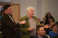 Questions from the audience. Picture: James Mackenzie.