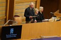 King quotes Robert Burns as he makes first appearance at Scottish Parliament