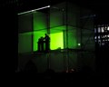 French DJ Etienne De Crecy, who played the Goldenvoice Arena on Friday night at RockNess 2012. Picture: HNM/ Alison White