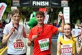 Douglas McDonald came 3rd, Roy Taylor came 1st and Lois Macrae came 2nd. Picture: James Mackenzie.