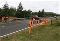 A9 roadworks by Drumochter paused because of bad weather