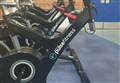 Large delivery of new spinning bikes for Kingussie leisure centre